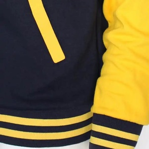 Hooded Varsity <b>Jackets</b> Custom Design High Quality Wholesale Leather Sleeves College Varsity Letterman <b>Jackets</b> Plus Men <b>Jacket</b> - Product Image 5