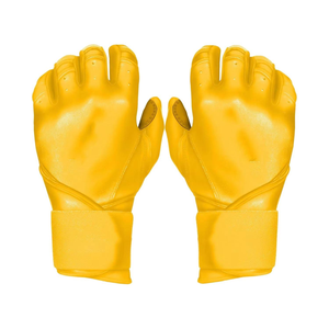 Anti-Slip Baseball Batting Gloves Silicone Grip Professional Sheepskin Leather Batting Gear Custom Logo Factory Direct Wholesale - Product Image 5