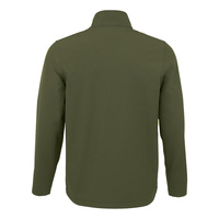 Veste Softshell Homme Entièrement Zippée Col Montant Coupe-Vent Imperméable Hiver Extérieur Décontractée Vêtement de Travail Personnalisable Haute Qualité