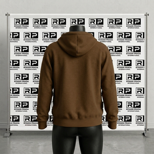 Sweat-shirt à capuche oversize pour homme, couleur unie, en coton French Terry, décontracté, pour l'automne, coupe classique, avec poche, sweats à capuche pour homme - Product Image 3