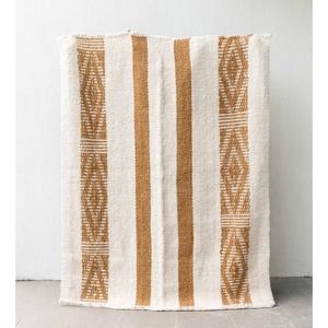 Tapis tressés en boucle de laine de luxe à la mode Tapis en laine à la mode Meilleur prix de gros par le fabricant indien à bas prix Tapis ITHL - Product Image 5
