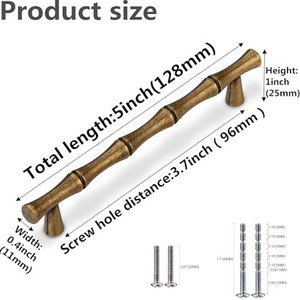 มือจับตู้ทองเหลืองโบราณขายส่ง มอราบาด ประเทศอินเดีย - Product Image 4