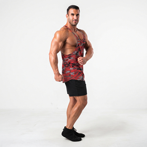 Débardeur Camouflage Oversize Homme Sans Manches pour Gym, Entraînement, Fitness, Musculation, Sport, Décontracté, Été, Streetwear - Product Image 3