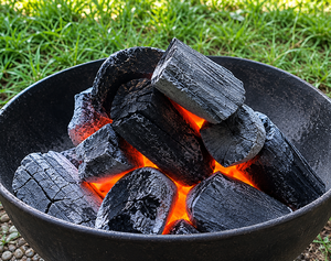 Barbeque Top Great to Quality Indonesian Charcoal Halaban Lump Hardwood for BBQ | Long <b>Burning</b> Low Ash 7000-8000 Kcal/kg CARSURI - Product Image 4