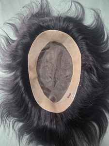 Taz Hair Bangladesh's High Quality Indian Hair <b>Wig</b> for <b>Men</b> Deep Wave Style Soft Mono Base Toupee Bangladeshi Hair System - Product Image 6