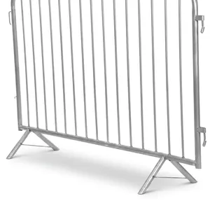 Panel de Valla Temporal Rectangular de Acero Galvanizado, Estilo Industrial, para Control de Multitudes - Product Image 5