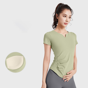 เสื้อยืดวิ่งดีไซน์ใหม่ทันสมัย เสื้อกีฬาระบายอากาศได้ดีแบบสั่งทำพิเศษ เสื้อวิ่งแขนสั้น Golds Gym - Product Image 3