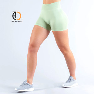 Women's Double Layer Active Workout <b>Shorts</b> Quick Dry Running with Elastic Waist Breathable Yoga <b>Short</b> Wholesale - Product Image 1