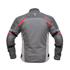 Bikers-Touring Chaqueta de motocicleta Impermeable Malla Poliéster Stand Collar Cordura Negro Verano Carreras Patrón transpirable - Product Image 2