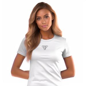 T-shirts de fitness pour femmes, coupe confortable, qualité supérieure, design tendance / T-shirts pour femmes avec logo personnalisé imprimé pour vêtements de sport - Product Image 2