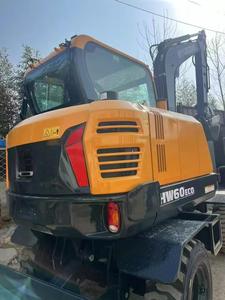 Excavatrice sur pneus hydraulique HW60ECO, robuste, 6 tonnes, pour la construction, l'agriculture et les infrastructures - Product Image 4
