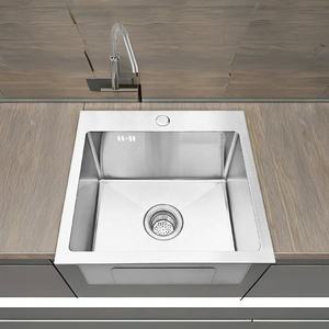 Fregadero de Cocina Moderno Hecho a Mano de Acero Inoxidable 304 de Lujo EM 4543, Sin Grifo, Directamente de Fábrica en Vietnam, Muy Buen Precio - Product Image 5