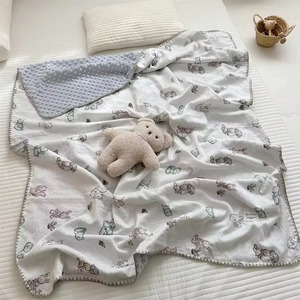 ผ้าห่มอาบน้ำเด็กอ่อนทำจากผ้ามัสลินออร์แกนิคสำหรับเด็กแรกเกิด - Product Image 4