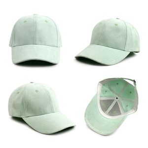Custom Embroidery Logo <b>Baseball</b> <b>Cap</b>, Adjustable Golf <b>Caps</b> Hats <b>Baseball</b> for Sale 6 Panel Suede <b>Cap</b> - Product Image 6
