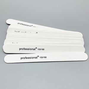 Professional® Double-Sided <b>Nail</b> <b>File</b> 100/180 Grit Emery Sandpaper Manicure Tool for <b>Nail</b> Care - Product Image 1