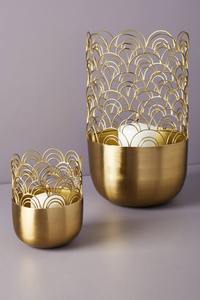 Elegante Portavelas Metálico para Velas de Té, Decoración de Aromaterapia y Creación de una Atmósfera Relajante en el Hogar - Product Image 5