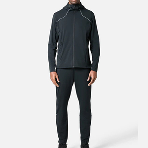 Ensemble de survêtement coupe-vent unisexe personnalisé pour hommes et femmes, grande taille, imprimé uni, respirant, de haute qualité - Product Image 1