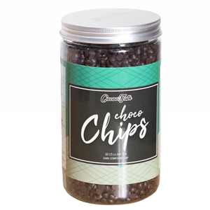 Chocolate Compuesto de Calidad al por Mayor OEM/ODM para Galletas y Bizcochos de Panadería, Chips de Chocolate Negro HALAL, Cacao a Buen Precio, Fabricante - Product Image 1