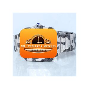 Montre Homme Hip Hop Iced Out à Mouvement Quartz, Bracelet Diamant Moissanite VVS Taille Carrée Blanche, Cadran Arabe 20mm Personnalisé - Product Image 2