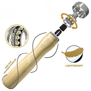 Cuerda de Saltar Profesional de Alta Calidad, Ligera, Ajustable, de 2.5m, de PU, Unisex, para Entrenamiento de Velocidad y Fitness, Personalizable - Product Image 2