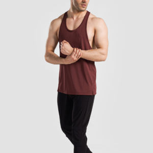 Camiseta sin Mangas de Poliéster/Algodón de Alta Calidad para Hombre, Transpirable, de Secado Rápido, con Estampado Personalizado, Informal Elegante, Ecológica, para Entrenamiento - Product Image 2