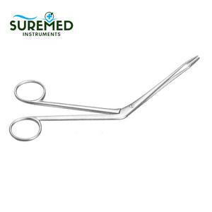 Pinzas Nasales de Acero Inoxidable de 18.5cm, Instrumento Quirúrgico Manual Reutilizable para Cirugía ORL y Uso Médico ORL - Product Image 2