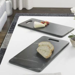 Plateau à fromage en marbre blanc moderne, artisanal, rectangulaire, pour hôtels de luxe, restaurants et décoration de cuisine à domicile - Product Image 3