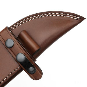 Étui de protection en cuir pour couteau de chasse, équipement de camping, survie et équipement de bushcraft, vente en gros, étui de couteau personnalisé - Product Image 3