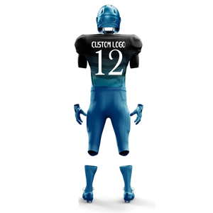 Uniformes de football américain sur mesure pour adultes, de haute qualité, respirants, grande taille, manches courtes, nouvelle arrivée, vente chaude - Product Image 2