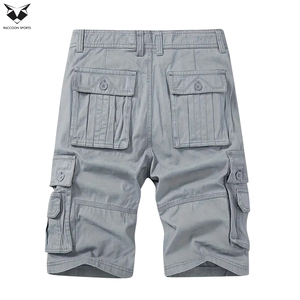 2026 In One Solid Gray Color Highest Quality OEM Service Wholesale Rate Outer Wear Soft Touch Material Men <b>Cargo</b> <b>Shorts</b> - Product Image 2