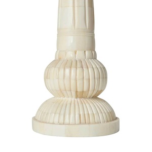 Lámpara de Mesa de Diseño Art Deco con Incrustaciones de Hueso, 100% Hecha a Mano, Fabricante para Proyectos de Interiores, Decoración de Salas de Estar y Hostelería - Product Image 3