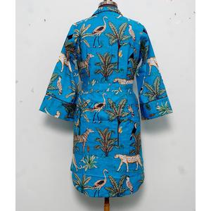 เสื้อแขนยาวมีกระดุมปิดทรงหลวมใส่สบายสำหรับเด็กผู้หญิงเสื้อแขนยาวผ้าพิมพ์ลายบล็อกออกแบบได้ตามต้องการสินค้ามาใหม่ - Product Image 6