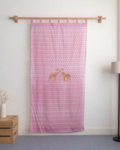 Tela de cortina de algodón de alta calidad con estampado floral, suave y semitransparente para sala de estar - Product Image 4