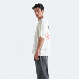 Camiseta de Hombre de Manga Corta, 100% Algodón, Estampada con Logotipo Personalizado, Talla Grande, Color Sólido, Tendencia Verano 2026 - Product Image 3