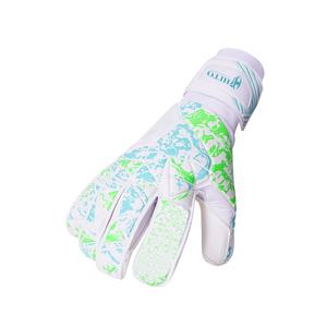 Gants de gardien de but de qualité supérieure, design personnalisé, paume avant en latex Giga 3,5 mm, dos en relief et impression en silicone, coupe hybride - Product Image 2