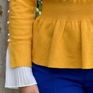 PEARLfect Sweater Premium Knit Pullover Pearl Detail Crewneck Sweater Soft Warm Casual Fashion Top Elegant Women's Streetwear - Product Image 6
