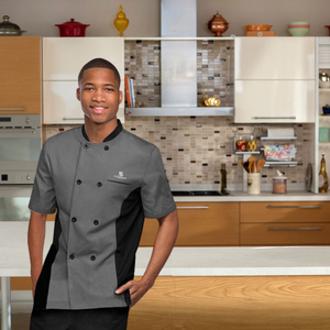 Veste de traiteur professionnelle à séchage rapide et style chef classique, fabricant en gros 2026 - Product Image 4