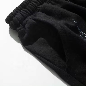 Shorts Homme Personnalisés en Coton 100% à Coupe Droite, Respirants, Effet Délavé Vintage, Imprimé Intégral, avec Cordon de Serrage Style Hip Hop – Vente en Gros - Product Image 3