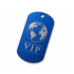 bulk cheap logo engraved laserable <b>custom</b> metal adonised aluminium <b>dog</b> <b>tag</b> - Product Image 4