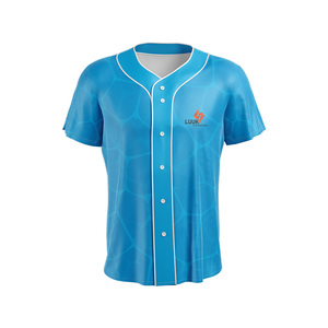 Maillots de baseball personnalisés pour équipes professionnelles unisexes adultes, respirants, à séchage rapide, 100 % polyester, imprimés par sublimation, pour équipes universitaires - Product Image 4