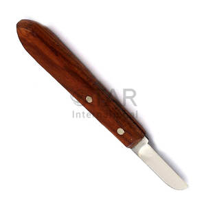 Cuchillo de laboratorio dental de 6 pulgadas 7R para mezclar y modelar yeso y alginato, de acero inoxidable, doble punta, herramienta profesional de calidad superior. - Product Image 4