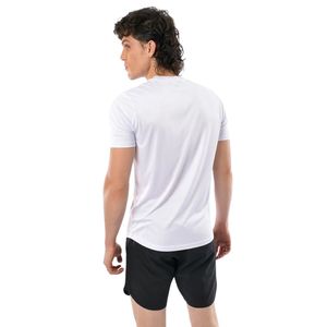 T-shirt blanc à manches courtes et col rond pour homme, classique, décontracté, basique, doux, pour le sport, l'entraînement, le streetwear - Product Image 4