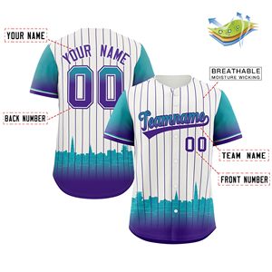 Manufacture Wholesale Custom Uniform 100% <b>Polyester</b> Heat-Transfer Printed Quick Dry Unisex Short Sleeve T <b>Shirts</b> Baseball Jersey - Product Image 2