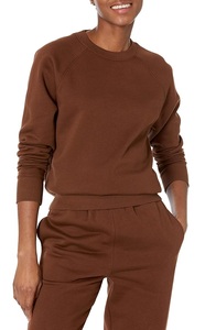 Sweat-shirt en coton pour femme, col rond, manches longues, coupe oversize, confortable, de luxe, meilleur prix, fabriqué au Bangladesh - Product Image 4