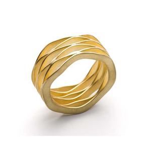 ห่วงใส่ผ้าเช็ดปากสีทองแบบวินเทจ,ห่วงรัดผ้าเช็ดปากแบบมีสายทรงกลมสำหรับตกแต่งโต๊ะงานแต่งงานหลายดีไซน์ - Product Image 3