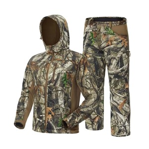 Combinaison de chasse imperméable en toile respirante à manches longues de qualité supérieure avec imprimé animal, fabriquée au Pakistan pour adultes, best-seller - Product Image 1