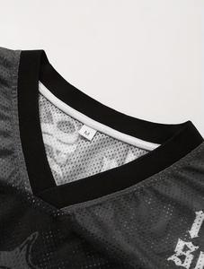 Camiseta Deportiva sin Mangas para Hombre, Diseño Personalizado con Estampado, Tejido de Malla, Cuello en V, Ecológica, 100% Algodón, Venta al Por Mayor - Product Image 5