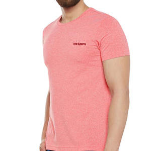 T-shirts à manches courtes pour hommes en coton 100% respirant et écologique avec logo personnalisé, service OEM, vêtements d'été pour la vente en ligne - Product Image 3