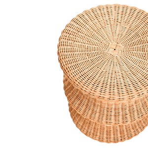 Exquisite Custom Wholesale 100% Rattan Tea <b>Table</b>, Stylish Rustic <b>Vintage</b> Patio Furniture, Heavy-Duty Vietnamese Handicrafts - Product Image 3
