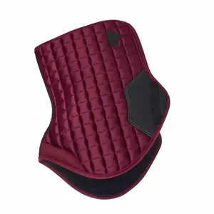 Tapis de selle pleine grandeur en coton pour cheval, ensemble de tapis de selle d'équitation pour le saut d'obstacles, fabricant - Product Image 4